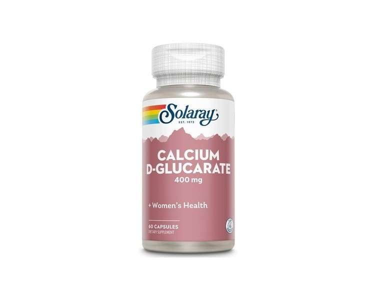 Solaray Calcium D-Glucarate 400mg Capsules