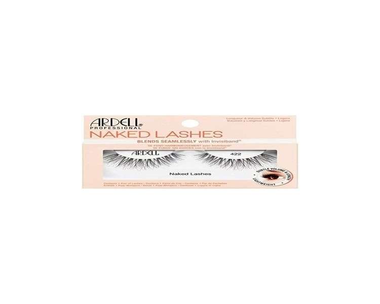 Ardell Naked Lashes Real Hair Eyelashes Original Unmistakable Look Style 422