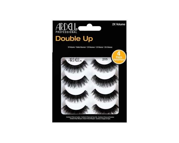 ARDELL Double Up 205 False Eyelashes 4 Pack - 25g