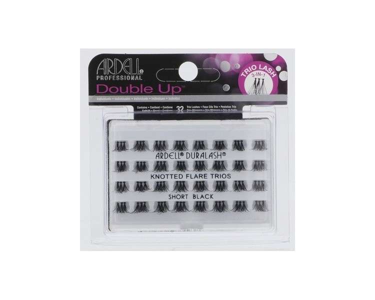 ARDELL Double Trio Short Black Individual False Eyelashes 25g