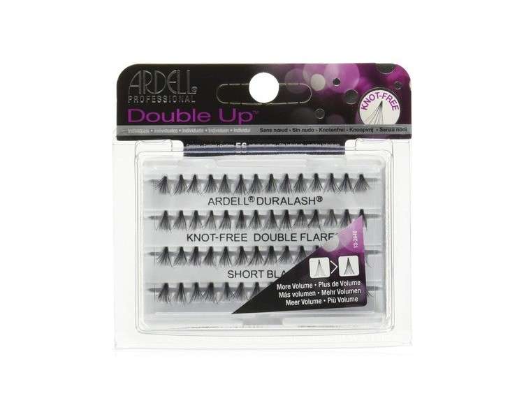 ARDELL Double Up Knot-Free Short Black Individual Eyelashes 25g