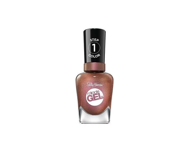 Sally Hansen Miracle Gel Nail Polish One Shell of a Party 0.5 Fl Oz