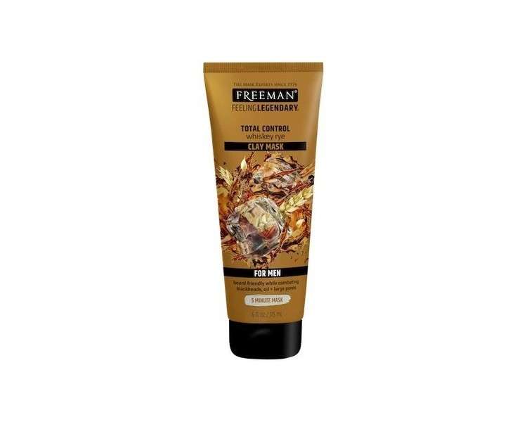 Freeman For Men 5-In-1 Total Control Clay Mask 6oz