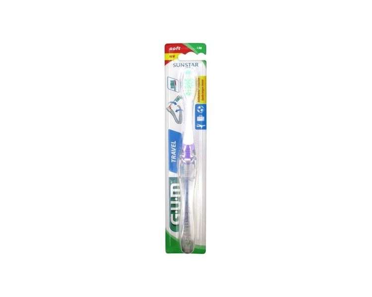 GUM Travel Toothbrush Violet