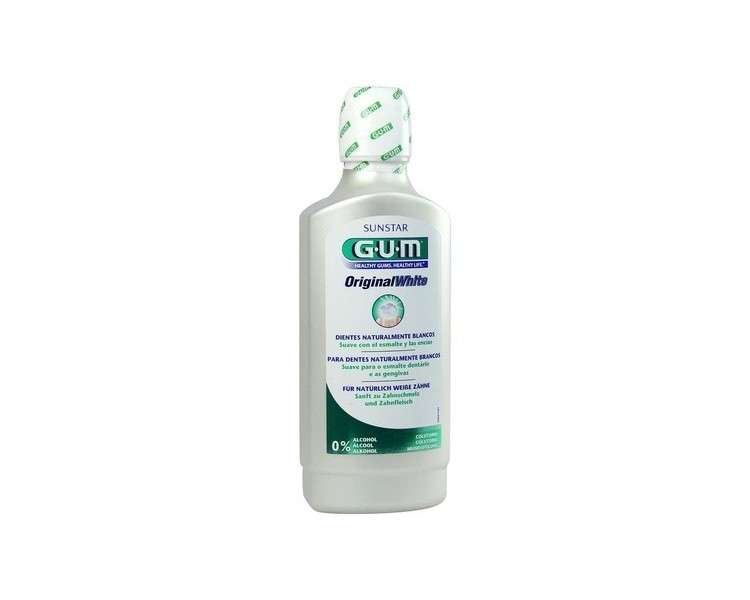 GUM Original White Mouthwash Rinse 500ml