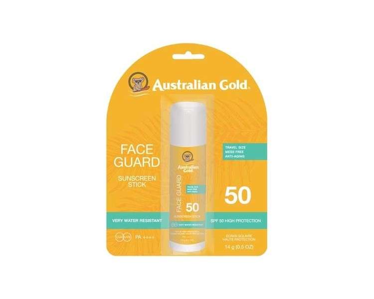 Australian Gold SPF 50 Face Guard Stick 14g
