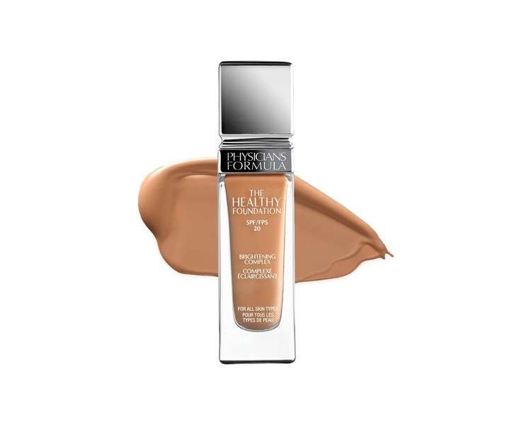 Physicians Formula The Healthy Foundation SPF 20 Light to Medium Coverage with Brightening Complex and Antioxidant Blend LN3