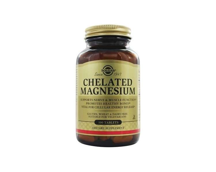 Chelated Magnesium 100 Tablets