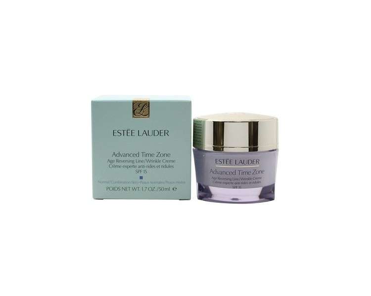 Estee Lauder Advanced Time Zone Age Reversing Line Wrinkle Creme for Normal/Combination Skin 1.7 Ounce