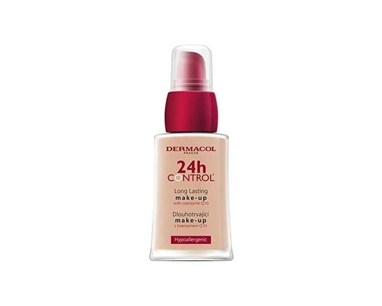 Dermacol 24H Control Liquid Foundation with Coenzyme Q10 for Dry and Oily Skin 30ml Beige