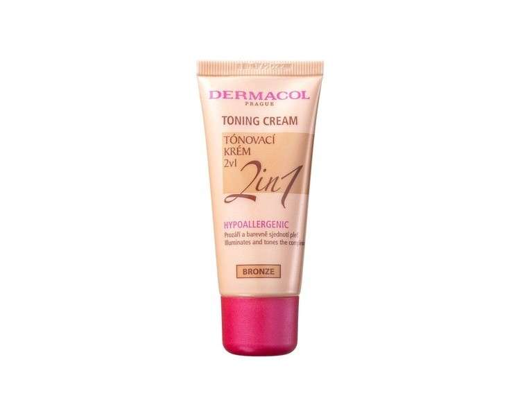 Dermacol 2in1 Bronze Toning Cream