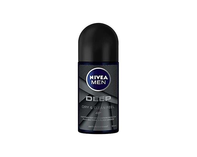 Nivea Men Deep Roll-On Deodorant  50 ml