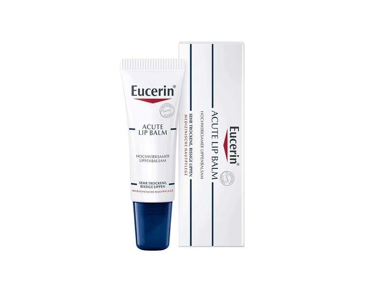 Eucerin Dry Skin Calming Lip Balm 10ml