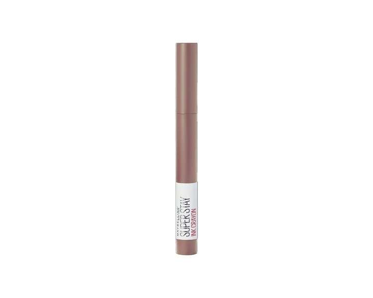 Maybelline Superstay Matte Ink Crayon Longlasting Nude Lipstick