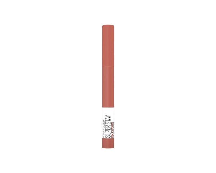 Maybelline New York Super Stay Ink Crayon Matte Lipstick No.100 Reach High 1.5g