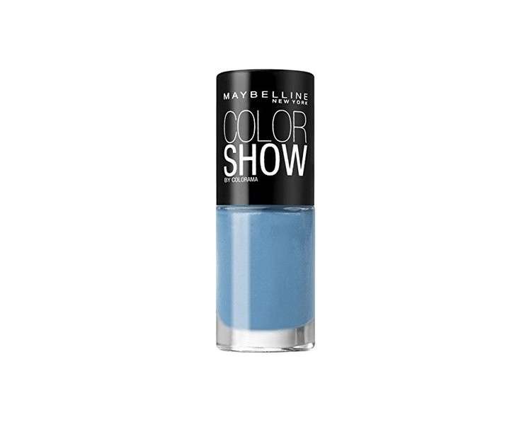 Maybelline Color Show Nail Polish 283 Babe It's Blue 7ml