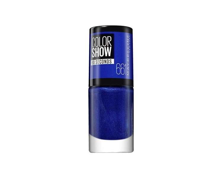 Maybelline Color Show 661 Ocean Blue Nail Polish 7ml