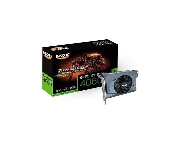 TARJETA GRÁFICA INNO3D RTX 4060 COMPACT 8GB