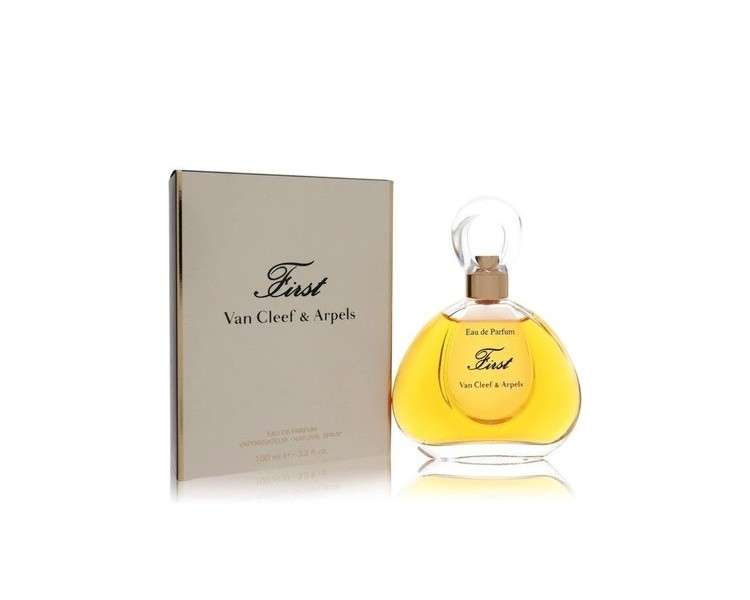 Van Cleef & Arpels First Eau De Parfum Spray for Women 3.3 Fl Ounce Yellow