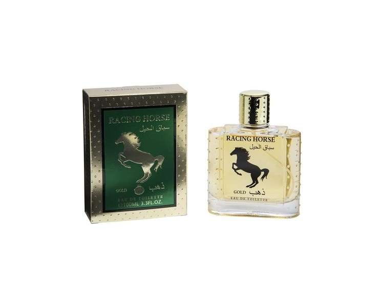 REAL TIME Racing Horse Gold Men's Eau De Toilette 100ml