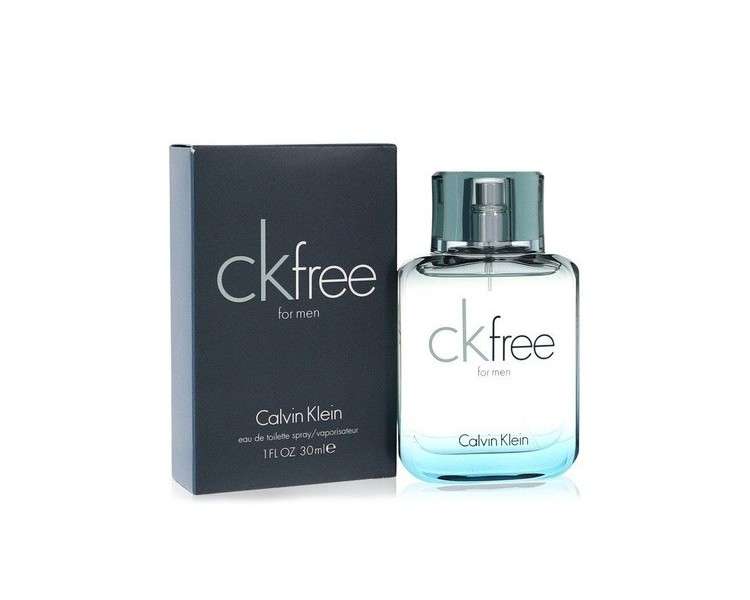 CK Free by Calvin Klein Eau De Toilette Spray 1 oz 30 ml for Men