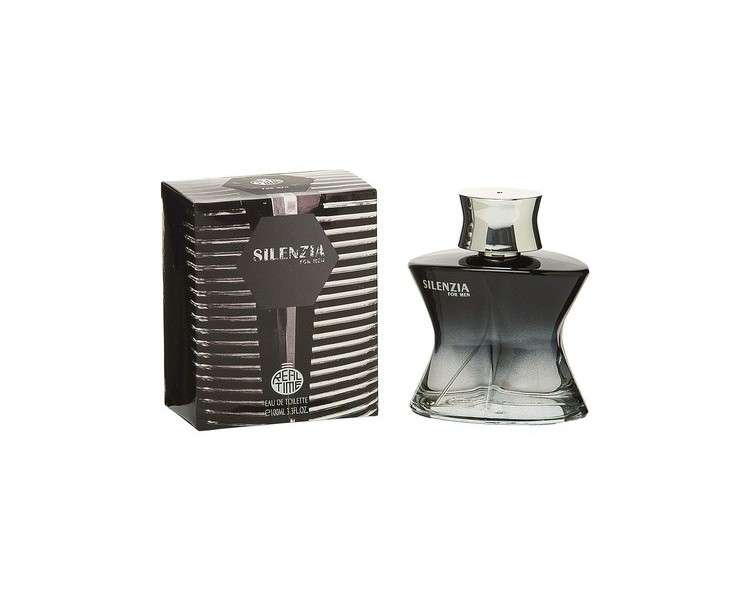 REAL TIME Men's Eau de Toilette Silenzia 100ml