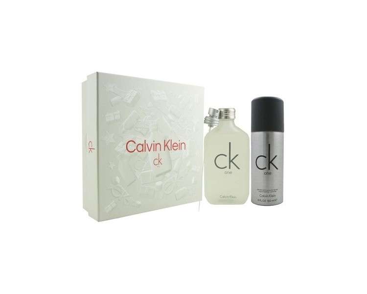 Calvin Klein Ck One Gift Set Eau De Toilette 100ml & Deodorant Spray 150ml