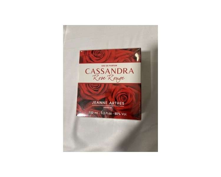 Cassandra Roses Rouge Eau De Parfum 100ml 3.3 FL.Oz 80% Vol for Women