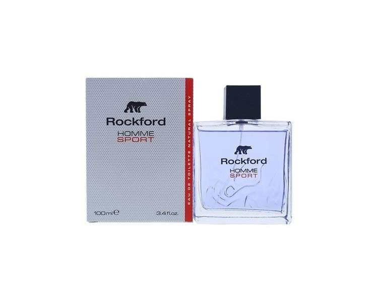 Rockford Homme Sport Eau De Toilette Enigmatic and Elegant Fragrance 100ml