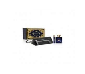 Versace Dylan Blue Pour Homme For Men 3 Piece Hard Box Set