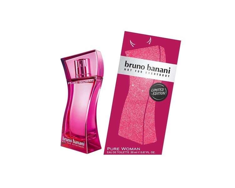 Bruno Banani Pure Woman Limited Winter Edition Eau de Toilette Natural Spray 20ml