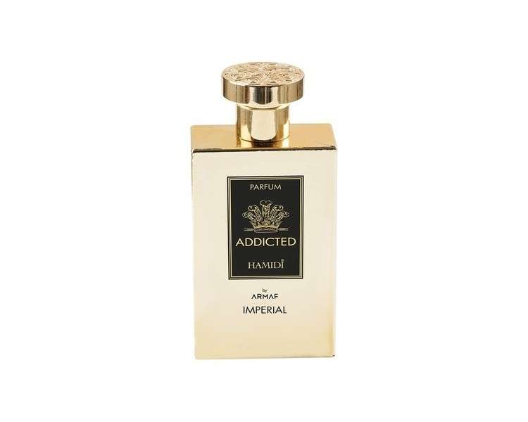 HAMIDI by ARMAF Non Alcohol Addicted Imperial Parfum 120ml 4 FL.OZ Golden Long Lasting Fragrance for Women