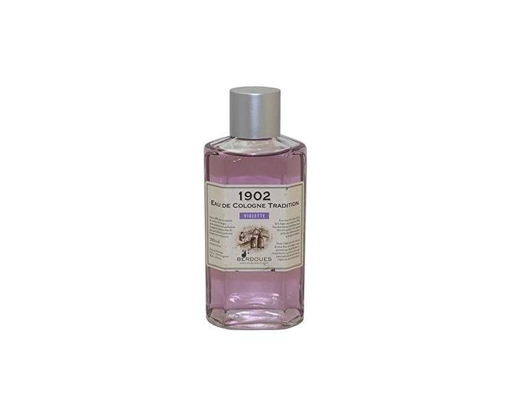 Berdoues 1902 Violette Eau de Cologne Tradition Splash 16oz 480ml for Women