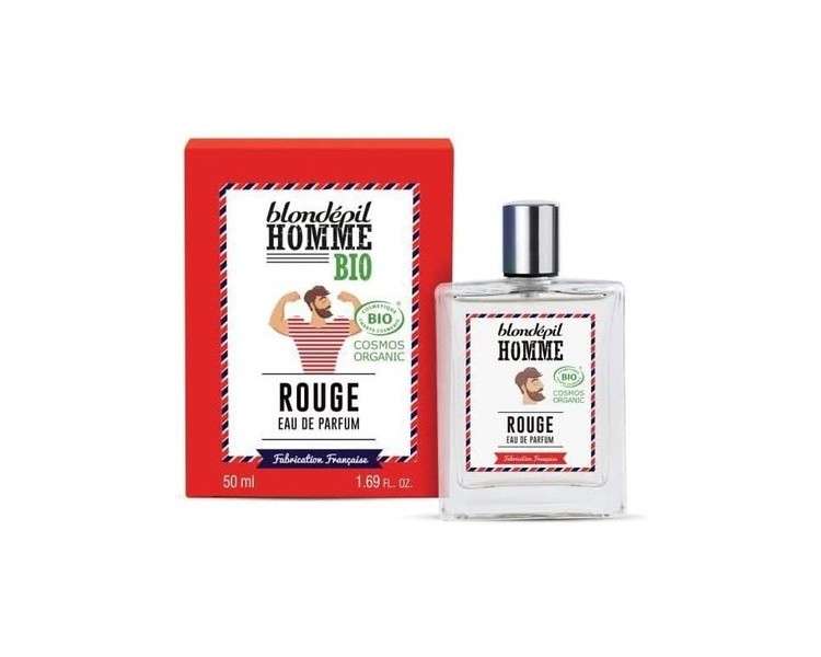 BLONDEPIL HOMME Eau de Parfum Rouge Certified Organic Cosmos 50ml