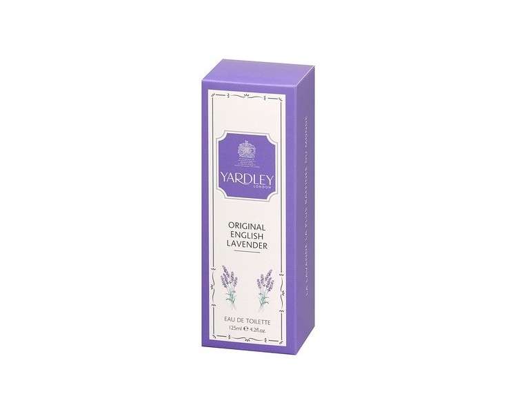 Yardley London Original English Lavender Eau de Toilette Fragrance For Her 125ml - Amazon Exclusive