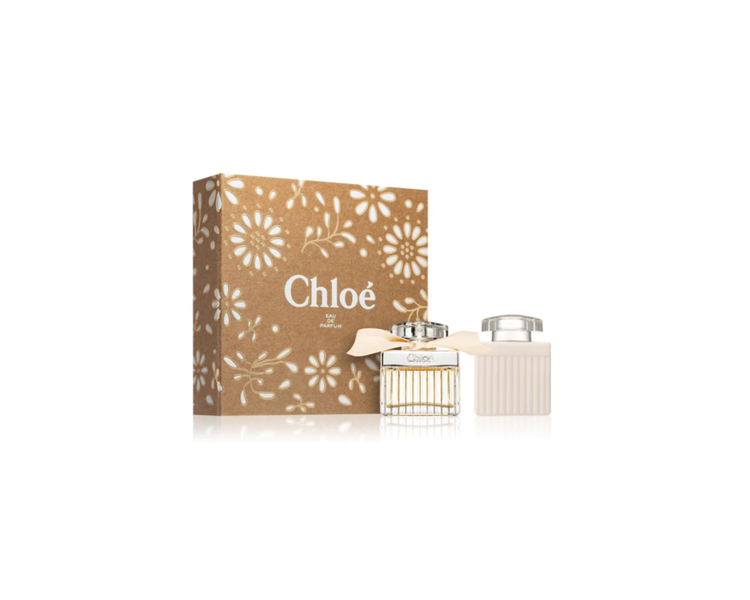 Chloe Signature EDP Women's Perfume Spray Gift Set 50ml with Body Lotion