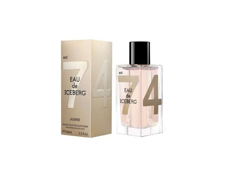 Iceberg Eau de Iceberg Jasmine EDT 100ml Eau de Toilette for Women New and Sealed