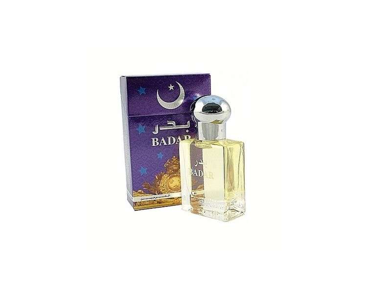 Al Haramain Badar 15ml Attar Perfume Oil - Rose, Honey, Water Lily, Lime, Musk