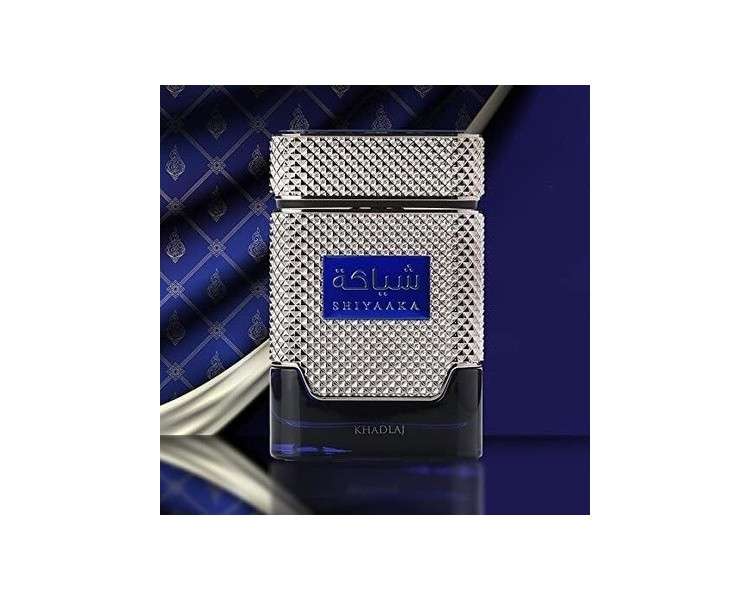 Shiyaaka Blue Perfume 100ml by Khadlaj - Invigorating Citrus with Captivating Musk