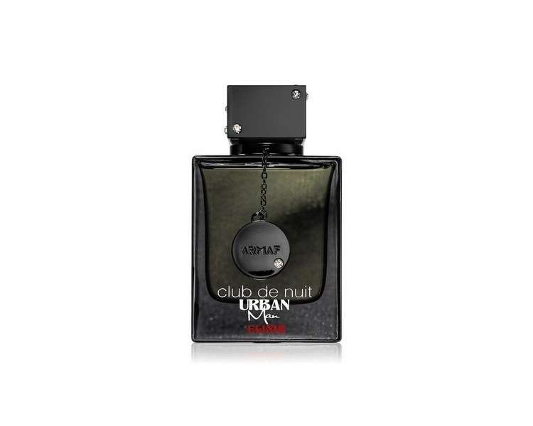 Armaf Club De Nuit Urban Man Elixir for Men Eau de Parfum Spray 3.6 Ounce Bergamot