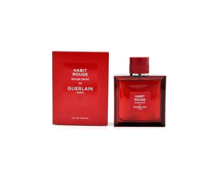 Guerlain Habit Rouge Rouge Prive 100ml 3.3 oz - New 2023! Sealed Fast Finescents