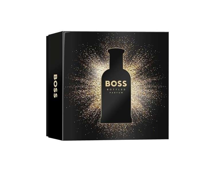 BOSS Men's Bottled Parfum Festive Gift Set 50ml and Spray Deodorant 150ml