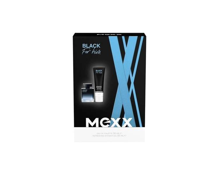 MEXX Black Man Eau de Toilette 30ml + Shower Gel 50ml