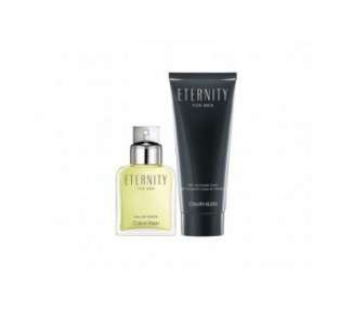 Calvin Klein Men's Eternity Giftset with Eau De Toilette 50ml and Shower Gel 100ml