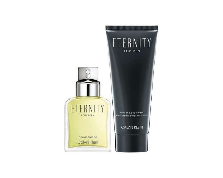 Calvin Klein Men's Eternity Giftset with Eau De Toilette 50ml and Shower Gel 100ml