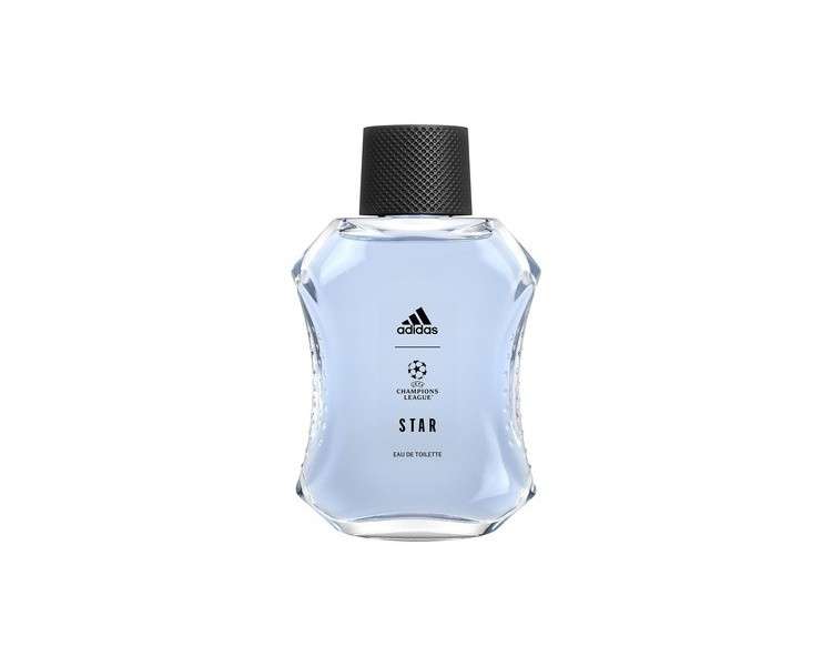 Adidas UEFA Star Edition Men's Eau de Toilette Spray Vegan Formula 100ml