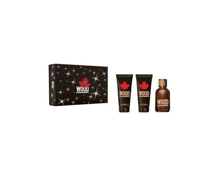 DSQUARED2 Wood Dsquared2 Pour Homme Man Gift Box