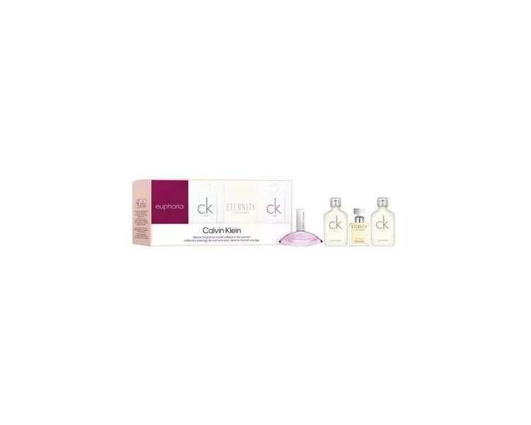 Calvin Klein Deluxe Fragrance Travel Collection for Women Perfume Set