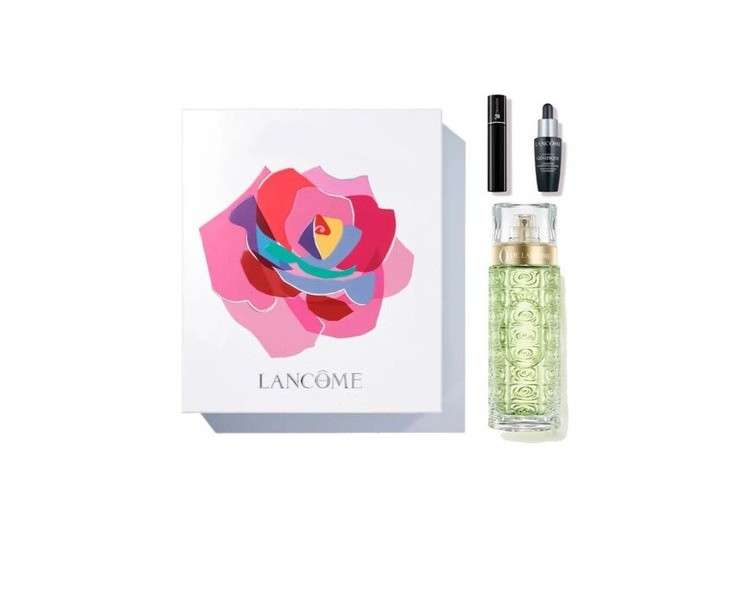 Lancome O de Lancome 125ml EdT Mascara 2ml Advanced Genifique Serum 10ml Set - New