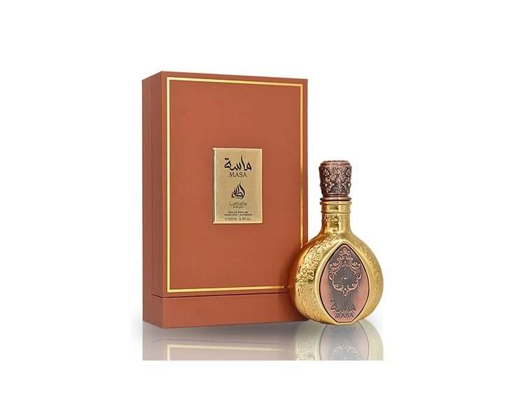 Lattafa Perfumes Masa EDP for Men and Women 100ml - Saffron, Lemon, Pink Pepper, Mango